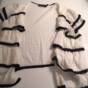 Light short sleeve cardigan